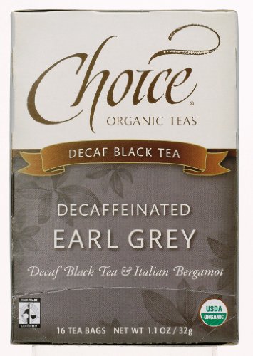 Choice Organic Teas Decaf Earl Grey (6x16 Bag)