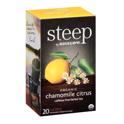 Bigelow Tea Steep Organic Chamomile Citrus (6x20 BAG )