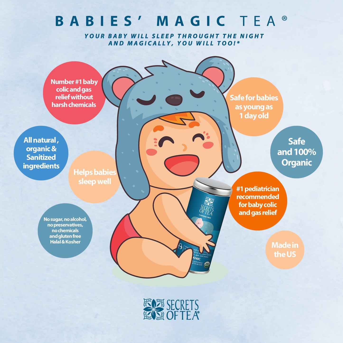 Baby Tea - Babies' Magic Tea.
