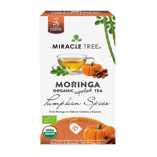 Miracle Tree Organic Moringa Tea Pumpkin Spice