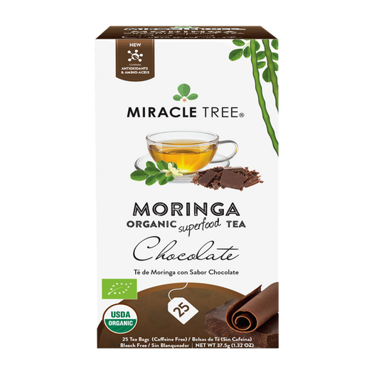Miracle Tree Organic Moringa Tea Chocolate