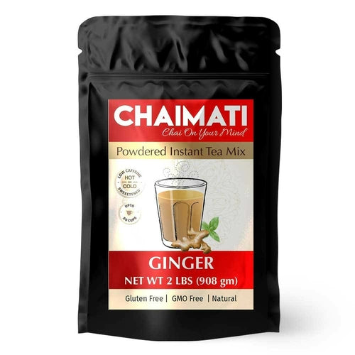 ChaiMati - Ginger Chai Latte - Powdered Instant Tea Premix